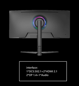 Nuevo Monitor de PC de Escritorio de 34 Pulgadas, <span class=keywords><strong>Pantalla</strong></span> IPS VA Ultra Ancha Curva, Monitor para Juegos 4K, 165Hz 240Hz HDR, <span class=keywords><strong>Pantalla</strong></span> LED para Computadora, Retroiluminación LED RGB, ROHS - Product Image 5