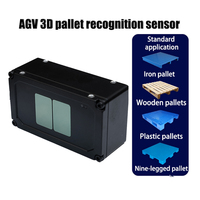 Sensor de Reconocimiento de Palés 3D para Montacargas AGV, Sensor de Visión 3D ITOF, Sensor de Cámara de Visión 3D con Mapeo de Profundidad