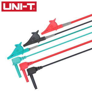 Câbles de test à pince crocodile UNI-T UT-L34 1000V compatibles avec le testeur de résistance d'isolement UT513 UT513A L43 - Product Image 1