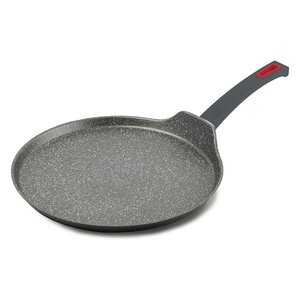 Crepiera Alluminio antiaderente (28cm) VIVÀ Grigio e Rosso 2258 - Product Image 1