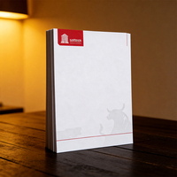 Bloc-notes d'entreprise personnalisé, bloc-notes d'affaires multicolores écologiques, fabrication originale