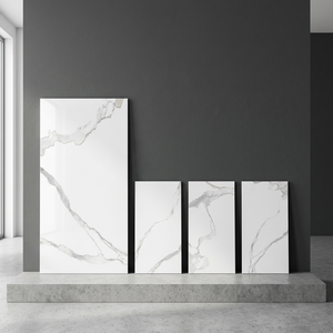 Azulejos de porcelana brillante Altra Slim Caramel Onyx de 800x1600 mm para pisos y paredes, diseño de lujo con apariencia de ónix. - Product Image 3