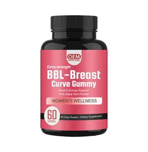 Meilleures ventes de gélules BBL Pilules pour augmenter le poids des fesses grossissantes pour les seins Capsules pour augmenter le volume des seins