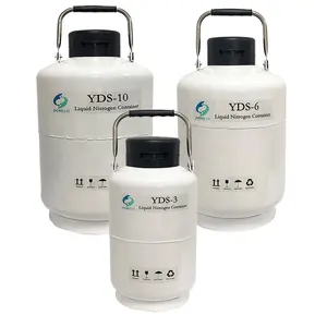 Customized Supplier Frozen Semen Sperm ln2 Tank 10l Insemination Liquid Nitrogen Semen Containers for Cattle Farm YDS-10