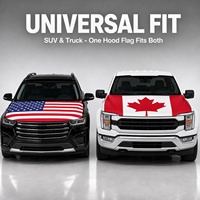 Housse de voiture personnalisée avec logo, qualité supérieure, 100 % polyester, housse de rétroviseur pour événements sportifs, décoration de drapeau de voiture pour encourager