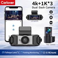 Caméra embarquée 4K 4 canaux WiFi 360 degrés avec moniteur de stationnement, capteur G et enregistrement en boucle – Caméra de tableau de bord 4K OEM ODM Fabriquée en Chine