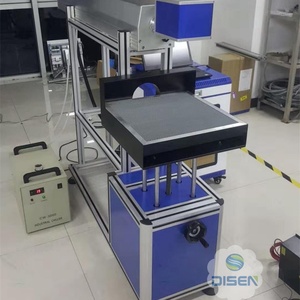 Machine de marquage laser CO2 personnalisable avec prise en charge DXF, type portique CNC, haute puissance, refroidissement par air - Product Image 3