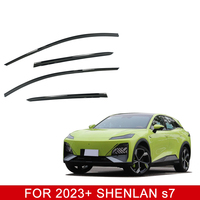 Deflectores de Ventana Laterales a Medida para Changan Deepal S7 2023, Protectores de Lluvia, Visera para Ventana
