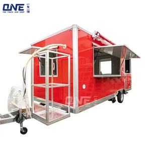 Food Trailer Mobiele Keuken Bbq Grill Food Trailer Volledig Uitgerust Remorque Pizza Oven Food Truck Te Koop In Usa