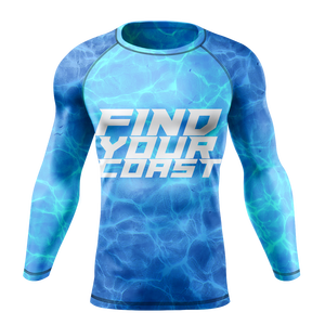 Encuentra tu costa debajo de Rash Guard UPF 50 + - Product Image 1