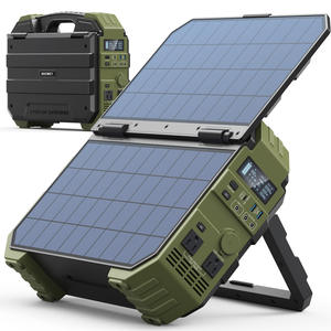 Estación de Energía Portátil Browey de 1600W, Generador Solar con Panel de 40W, Suministro de Batería de Respaldo para Emergencias al Aire Libre - Product Image 1
