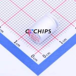Condensador Sólido 250ARUP471M08A2, Componente de Orificio Pasante (THT), D8xL11.5mm 470uF 20% 25V - Product Image 1