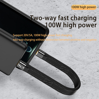 Vente en gros PD 100W Type C mâle vers Type-C mâle PFC 13CM 22CM Câble de données 40Gbps Données 8K Affichage vidéo Transfert plus rapide Fil de charge
