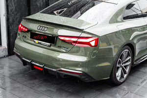 Aile arrière de coffre de pare-chocs en Fiber de carbone véritable de Style B9 S pour Audi A5 S5 B9.5 berline aileron arrière Bodykit 17-25 - Product Image 4