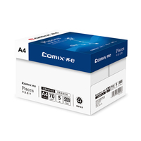 Papel de Impresión COMIX A4; Papel de Fotocopia A4; Papel Blanco de 70g para Imprimir y Fotocopiar Documentos en la Oficina
