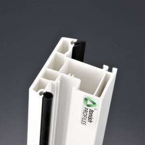 Profilé en U en plastique pour fenêtre et porte hydroponique demi-rond, cadre de porte coulissante extrudé en PVC <span class=keywords><strong>Decco</strong></span> - Product Image 6