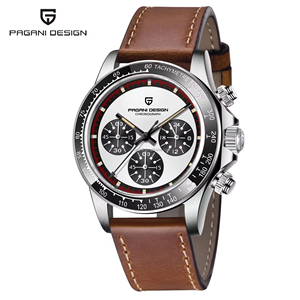 นาฬิกาข้อมือผู้ชาย Pagani Design PD 1676 รุ่นใหม่ หรูหรา ระบบควอตซ์ โครโนกราฟ เครื่องญี่ปุ่น VK63 กันน้ำ 100 เมตร สำหรับดำน้ำ นาฬิกาผู้ชาย Relogio Masculino - Product Image 1