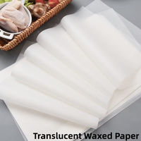 Papier ciré translucide, papier glacé, papier d'emballage alimentaire
