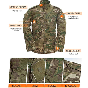 Oem ODM <span class=keywords><strong>ACU</strong></span> 2nd thế hệ CP <span class=keywords><strong>Multicam</strong></span> đồng phục ngụy trang săn bắn phù hợp với áo sơ mi và quần phù hợp với nam giới phù hợp với Camo đồng phục - Product Image 2