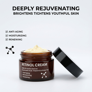 Crème anti-taches de haute qualité, anti-rides, puissante, éclaircissante, blanchissante, collagène, rétinol, <span class=keywords><strong>vitamine</strong></span> C, beurre de karité - Product Image 4