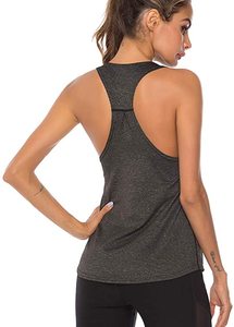 Canottiera in bianco da <span class=keywords><strong>donna</strong></span> in cotone 100% personalizzato di alta qualità per la promozione - Product Image 3