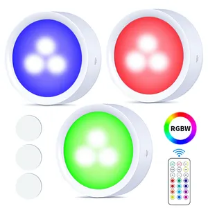 Howlighting New Cabinet Light Remote Control AAA Battery Wardrobe Atmosphere Lamp Small Night Light