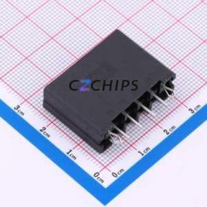 HC-5.08D-4A-05 Wire-to-Board Pin Header Through hole Component (THT),P=5.08mm Connector 1x4P 5.08mm Through Hole 4P - Product Image 2