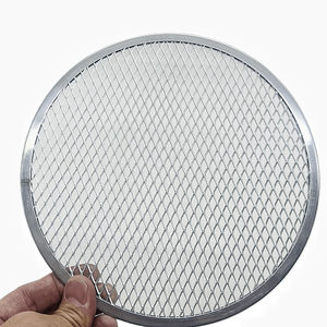 Chất lượng cao và bền nhôm bánh <span class=keywords><strong>Pizza</strong></span> sàng với đục lỗ bánh <span class=keywords><strong>pizza</strong></span> khay, được sử dụng để nướng bánh <span class=keywords><strong>Pizza</strong></span> công cụ - Product Image 1