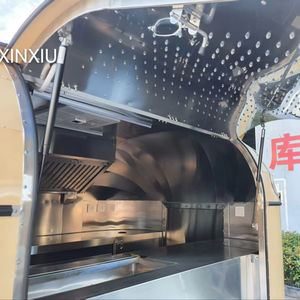 Remolque de comida para helados, camión, carrito de comida callejera, parrilla de remolque de camión de comida de Pizza móvil personalizada a la venta en los Estados Unidos - Product Image 5