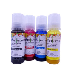 Encre de Sublimation de Recharge de Bouteille de 70ML pour <span class=keywords><strong>Epson</strong></span> <span class=keywords><strong>Ecotank</strong></span> 001 003 101 103 102 <span class=keywords><strong>104</strong></span> 105 106 502 522 504 544 542 Encre pour Imprimante à Jet d'Encre - Product Image 2