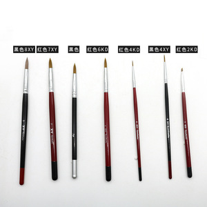 Dental Enamel Pens Porcelain Restoration Sable Brush Synthetic Hair 8XY 7XY 6KD 4KD 4XY 2KD For Dental Technician Use - Product Image 1
