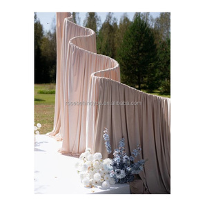 Arco Nuziale in Metallo a Forma di S per Decorazioni di Matrimoni ed Eventi, Supporto per <span class=keywords><strong>Tende</strong></span> e Drappeggi - Product Image 3