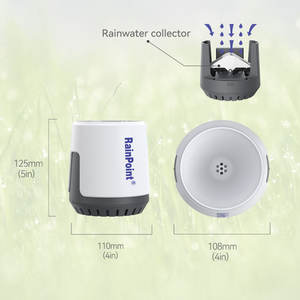 Pluviomètre <span class=keywords><strong>professionnel</strong></span> RainPoint Pluviomètre en plastique pour usage extérieur - Product Image 5