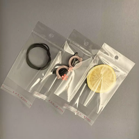 Sacs en plastique OPP/BOPP transparents personnalisés imprimés en gros, sacs rétractables en BOPP, sacs d'emballage en cellophane auto-adhésifs pour bijoux