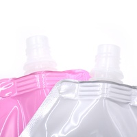 Sachets souples personnalisés brillants avec bec verseur, anti-fuite, pour emballage de liquides (lotion permanente et traitement capillaire professionnel)