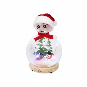 Decorazione natalizia pupazzo di neve da 7 pollici con Set/cartone leggero da 24 pezzi - Product Image 2