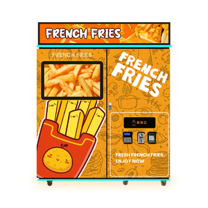 Máquina Expendedora de patatas fritas con pantalla táctil Máquina Expendedora de alimentos fritos calientes completamente automática - Product Image 4