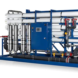 Grande capacidade de desalinação de marinheiro, máquina de tratamento de água para água de planta para alta condutividade de água