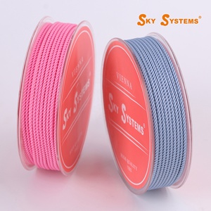 สายคล้องคอ/สร้อยข้อมือ SKY ML226 <span class=keywords><strong>Milan</strong></span> ~1.5 มม. วัสดุทำจากเชือกถักแบบมีลูกปัด  ด้ายโพลีเอสเตอร์ <span class=keywords><strong>Milan</strong></span> Cord อุปกรณ์ตกแต่งเครื่องประดับ - Product Image 4