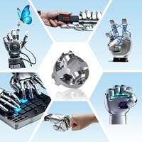 Fournisseur de joint articulé pour main robotique déextensible à 22 degrés de liberté, plaque de joint articulé pour robot à cycle élevé, disque en aluminium usiné sur mesure par CNC