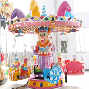 Columpio LED con Temática de Payaso, Parque de Atracciones al Aire Libre y Centro Comercial, Equipo de Entretenimiento Infantil - Product Image 2