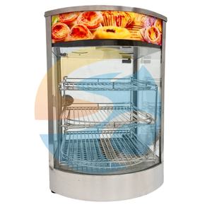 Controsoffitto scaldabagno vetrine per Pizza commerciale forno riscaldato in acciaio inox pasticceria calda ristorante - Product Image 3