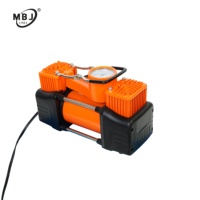Multi-functional 30mm Dual Cylinder Portable Air Pump for Trucks