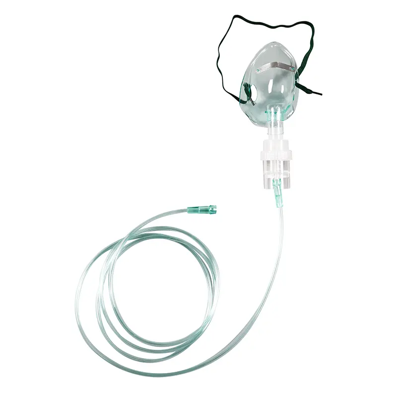 Hot Selling High Quality Pvc Atomizer Kits Nebulizer Mask Oxygen Atomized With Catheter Pvc Atomizer Mask
