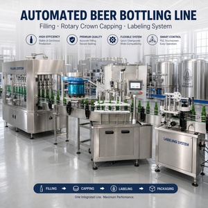 Máquina Tapadora de <span class=keywords><strong>Cerveza</strong></span> Totalmente Automática con Varilla Guía Cromada y Alimentación Suave de Tapas para Botellas de <span class=keywords><strong>Cerveza</strong></span> Artesanal, Voltaje Personalizable - Product Image 2