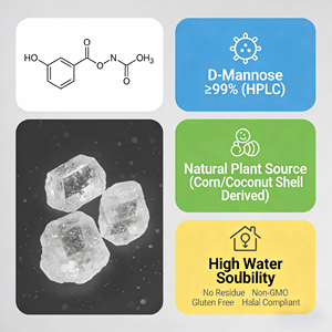 D-Manosa en Polvo de Alta Pureza 99%, Grado Alimenticio, Edulcorante Natural, Aditivos Alimentarios - Product Image 4