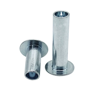 Remache semitubular de cabeza plana redonda de acero inoxidable 304 GB873 en oferta - Product Image 1