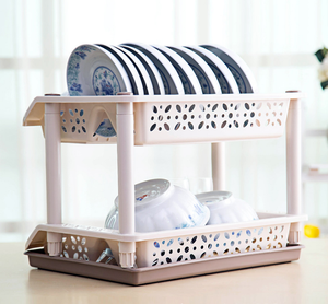 <span class=keywords><strong>Escurridor</strong></span> <span class=keywords><strong>de</strong></span> <span class=keywords><strong>Platos</strong></span> <span class=keywords><strong>de</strong></span> Plástico <span class=keywords><strong>de</strong></span> 2 Niveles para Cocina, Bandeja <span class=keywords><strong>de</strong></span> Almacenamiento, <span class=keywords><strong>Escurridor</strong></span> <span class=keywords><strong>de</strong></span> Cubiertos - Product Image 5