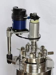 2&3L Maßgefertigte Labor-Druckreaktoren mit Rührwerk, Autoklav mit Druckbehälter, Motor und Elektrischer Heizung, Halbautomatisch - Product Image 4