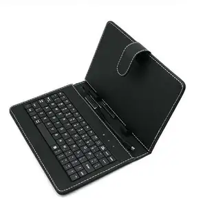 Coldre de teclado universal 7 polegadas, tablet de 7 polegadas 8 polegadas 9 polegadas 9.7 polegadas 10 polegadas para computador tablet, teclado com micro usb